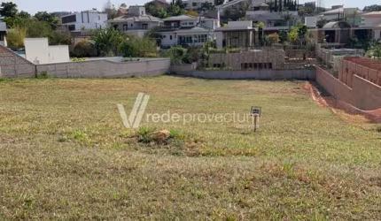 Terreno em condomínio fechado à venda na Rua Lucia Ribeiro do Valle Nogueira, 210, Loteamento Residencial Jaguari (Sousas), Campinas por R$ 700.000