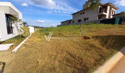 Terreno em condomínio fechado à venda na Avenida Isaura Roque Quércia, s/n°, Loteamento Residencial Entre Verdes (Sousas), Campinas por R$ 1.100.000