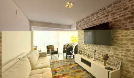Apartamento com 2 dormitórios à venda, 72 m² por R$ 669.000,00 - Vila Assunção - Santo André/SP
