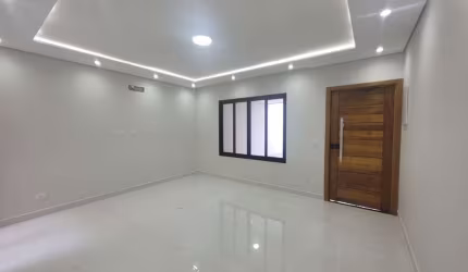 Casa Sobrado Novo com 3 suítes e q vagas de garagem  à venda em São Bernardo do Campo - SP, Bairro Anchieta