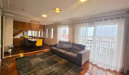 Cobertura Exclusiva na Vila São Francisco - 220m² 3 Suítes, Terraço com Piscina e Espaço Gourmet!