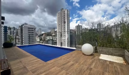 Cobertura à venda, 3 quartos, 2 suítes, 2 vagas, Sion - Belo Horizonte/MG