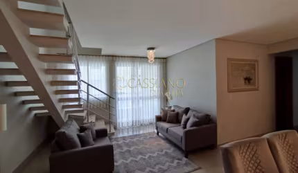 Cobertura/duplex à venda de 265m² | 04 dormitórios, sendo 02 suítes e 02 vagas de garagem | Edifício Paloma - Jardim Aquarius | São José dos Campos |