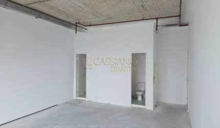 Sala comercial para locação de 40,17m² | 02 banheiros e 01 vaga de garagem | Edifício Helbor Offices Jardim das Colinas - Jardim Aquarius | São José dos Campos |