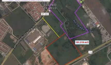 Área comercial à venda de 265.000m² | Jardim das Flores - São José dos Campos |