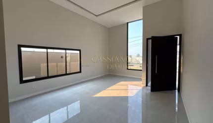 Casa térrea à venda de 300 m² de terreno | 03 dormitórios, sendo 01 suíte e 02 vagas de garagem | Condomínio Residencial Terras do Vale - Caçapava |