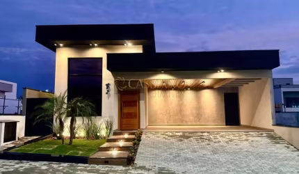 Casa à venda de 150m² | 03 dormitórios, sendo 01 suíte e 04 vagas de garagem | Condomínio Terras do Vale - Bairro da Grama | Caçapava |