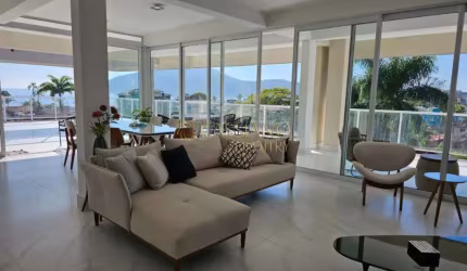 Cobertura à venda de 300m²| 03 dormitórios, sendo suítes e 03 vagas de garagem | Edifício Quintas do Itaguá - Barra da Lagoa | Ubatuba |