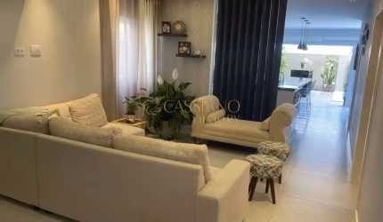 Sobrado mobiliado à venda de 220m² | 04 dormitórios, sendo suítes e 02 vagas de garagem | Condomínio Altos da Serra VI - Urbanova VII | São José dos Campos |