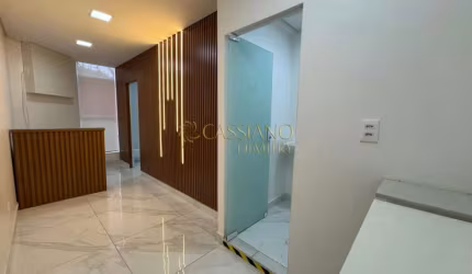 Sala comercial reformada à venda de 35 m² | 02 banheiros e 01 vaga de garagem | Edifício Carlino Rossi - Vila Adyana | São José dos Campos |