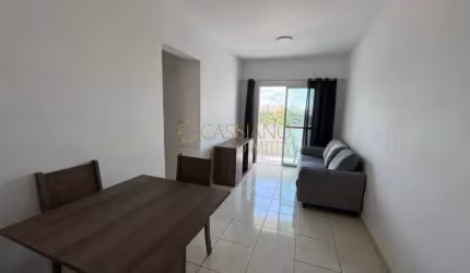 Apartamento mobiliado para locação de 54 m² | 02 dormitórios, 01 banheiro e 01 vaga de garagem | Edifício Varandas do Apolo - Vila Ema | São José dos Campos |