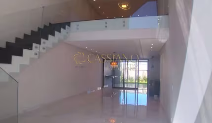 Sobrado à venda de 258m² | 04 suítes, 06 banheiros e 04 vagas de garagem | Condomínio Vivva Residencial Clube - Vila Branca | Jacareí |