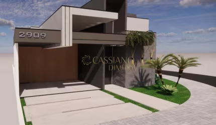 Casa à venda de 326,28m² | 03 dormitórios, sendo 01 suíte e 02 vagas de garagem | Condomínio Terras do Vale | Caçapava