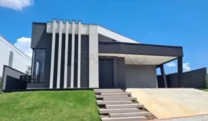 Casa à venda de 261m² | 03 dormitórios, sendo 02 suítes e 02 vagas de garagem | Condomínio Ecopark Bourbon - Caçapava |