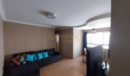 Apartamento à venda de 80m² | 03 dormitórios, sendo 01 suíte e 02 vagas de garagem | Edifício Colinas São José - Jardim Esplanada | São José dos Campos |