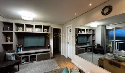 Apartamento à venda de 99m² | 03 dormitórios, sendo 01 suíte e 02 vagas de garagem | Edifício Rossi Montês - Vila Industrial | São José dos Campos |