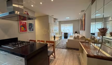 Apartamento para locação de 72m² | 02 dormitórios, sendo 01 suíte e 02 vagas de garagem | Edifício Abruzzo - Vila Adyana | São José dos Campos |