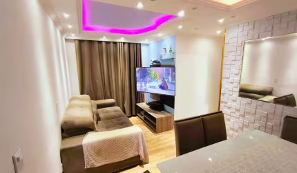 Apartamento para Venda em São Paulo, Jardim Três Marias, 2 dormitórios, 1 banheiro, 1 vaga