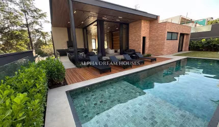 Casa de Luxo com 4 Suítes – Alphaville