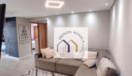 Apartamento com 2 Suítes  à venda, 83 m² por R$ 970.000 - Vila Scarpelli - Santo André/SP