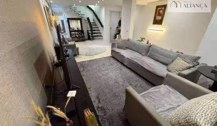 Sobrado com 3 dormitórios à venda, 293 m² por R$ 1.388.000 - Jardim Brasilândia - São Bernardo do Campo/SP