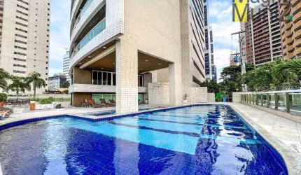 Terraços do Atlântico - Apartamento na Beira Mar à venda, 70 m² por R$ 970.000 - Meireles - Fortaleza/CE