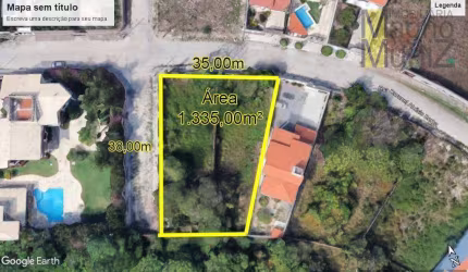 Oportunidade! Excelente terreno à venda medindo 1335 m² por R$ 1.550.000 - Engenheiro Luciano Cavalcante - Fortaleza/CE