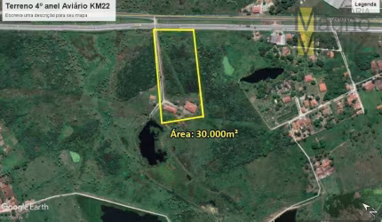 Perfeito para Investimento - Excelente Terreno à venda com 30.000 m² por R$ 4.500.000 - Caucaia - Caucaia/CE