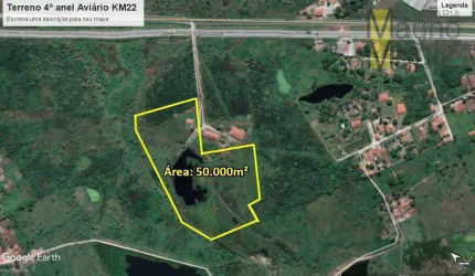 Terreno à venda, 50000 m² por R$ 6.000.000,00 - Urucutuba (Jurema) - Caucaia/CE