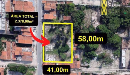 Terreno à venda, 2378 m² por R$ 1.300.000,00 - Lagoa Redonda - Fortaleza/CE