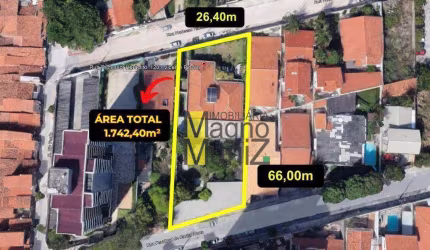 Terreno à venda, 1.742,40m² por R$ 1.400.000 - Papicu - Fortaleza/CE
