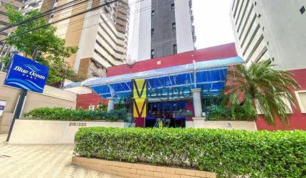 Ed. Blue Ocean - Apartamento mobiliado com 2 quartos para alugar, 60 m² por R$ 1.580/mês - Meireles - Fortaleza/CE