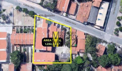 Terreno amplo de 1232m² com apartamentos e galpão pequeno alugados com rendimentos de 15 MIL REAIS MENSAIS!