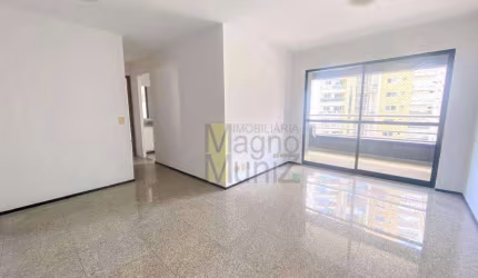 Villa de Huesca - Apartamento amplo com 3 quartos para alugar, 71 m² por R$ 2.800/mês - Cocó - Fortaleza/CE