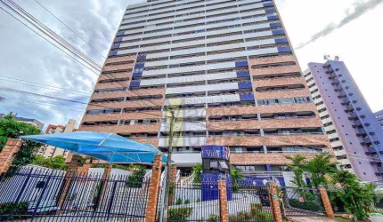 Villa de Huesca - Apartamento amplo com 3 quartos para alugar, 71 m² por R$ 2.800/mês - Cocó - Fortaleza/CE