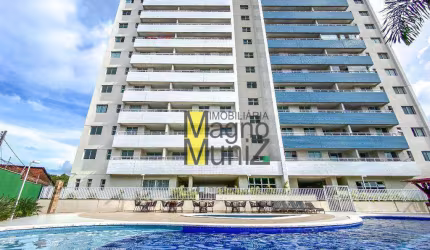 Talassa Dunas Residence - Apartamento com lazer completo e 2 quartos para alugar, 62 m² por R$ 2.600/mês - Dunas - Fortaleza/CE