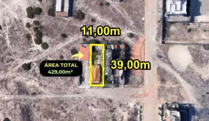 Terreno amplo à venda, 429 m² por R$ 215.000 - Praia do Futuro - Fortaleza/CE