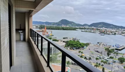 Apartamento à venda, 2 quartos, 1 suíte, 1 vaga, PONTA DA PRAIA - Santos/SP