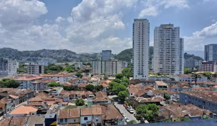 Apartamento à venda, 2 quartos, 1 suíte, 1 vaga, Campo Grande - Santos/SP