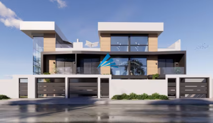 Sobrados Novos em Santa Felicidade - 141,45m² a 186,45m²