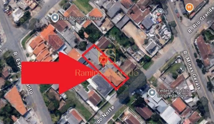TERRENO ZR-3 NO GUAÍRA  637M  COM 5 KITNETS E CASA, IDEAL PARA INVESTIMENTO