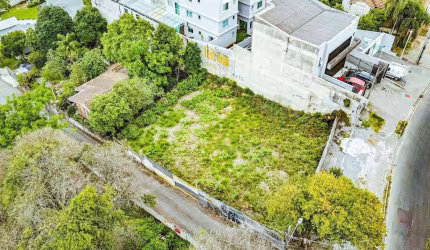 Terreno de Esquina em Avenida Movimentada no Tingui - 537m² !