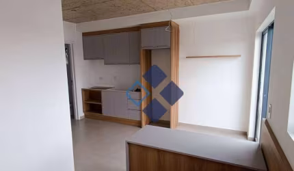 Apartamento com 1 dormitório para alugar, 27 m² por R$ 2.470,00/mês - Prado Velho - Curitiba/PR