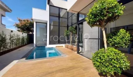 CASA TÉRREA PARA ALUGAR OU VENDER NO CONDOMINIO ALPHAVILLE COM 270M² DE ÀREA ÚTIL E 494 M² DE TERRENO