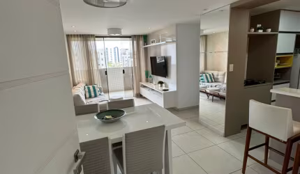Apartamento de 3 quartos todo Mobiliado em Intermares