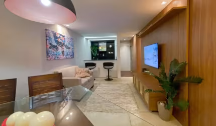 Lindo apartamento mobiliado em Intermares