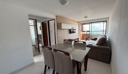Apartamento mobiliado de 2 quartos em Intermares