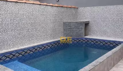 Casa com 2 dormitórios à venda, 69 m² por R$ 320.000,00 - Balneário Flórida Mirim - Mongaguá/SP