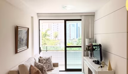 Apto Porteira Fechada - 70 m2 - 3 quartos- Boa Viagem