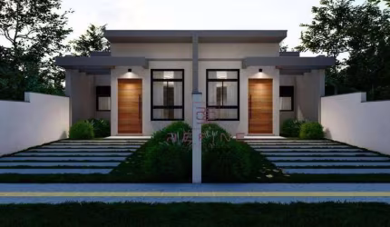 Casa com 2 dormitórios à venda, 68 m² por R$ 349.000 - São Vicente - Gravataí/RS
